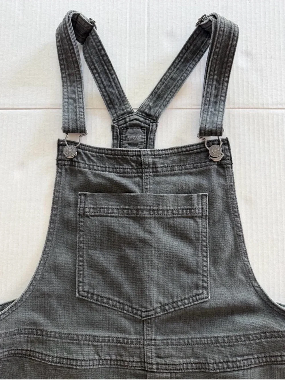 aerie denim overall